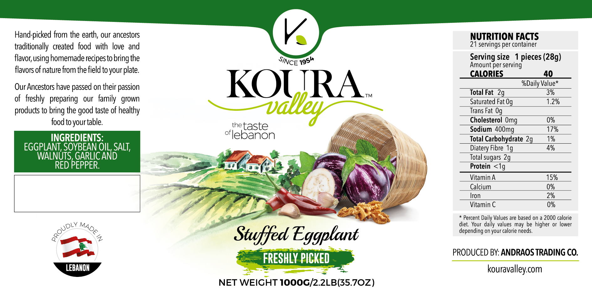 STUFFED EGGPLANT Image